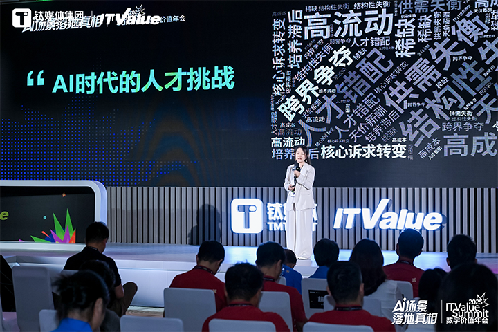 人力资源公司球客岛官网(中国)国际副总裁曾诚受邀出席钛媒体数字价值年会剖析AI世代的人才挑战与应对思路